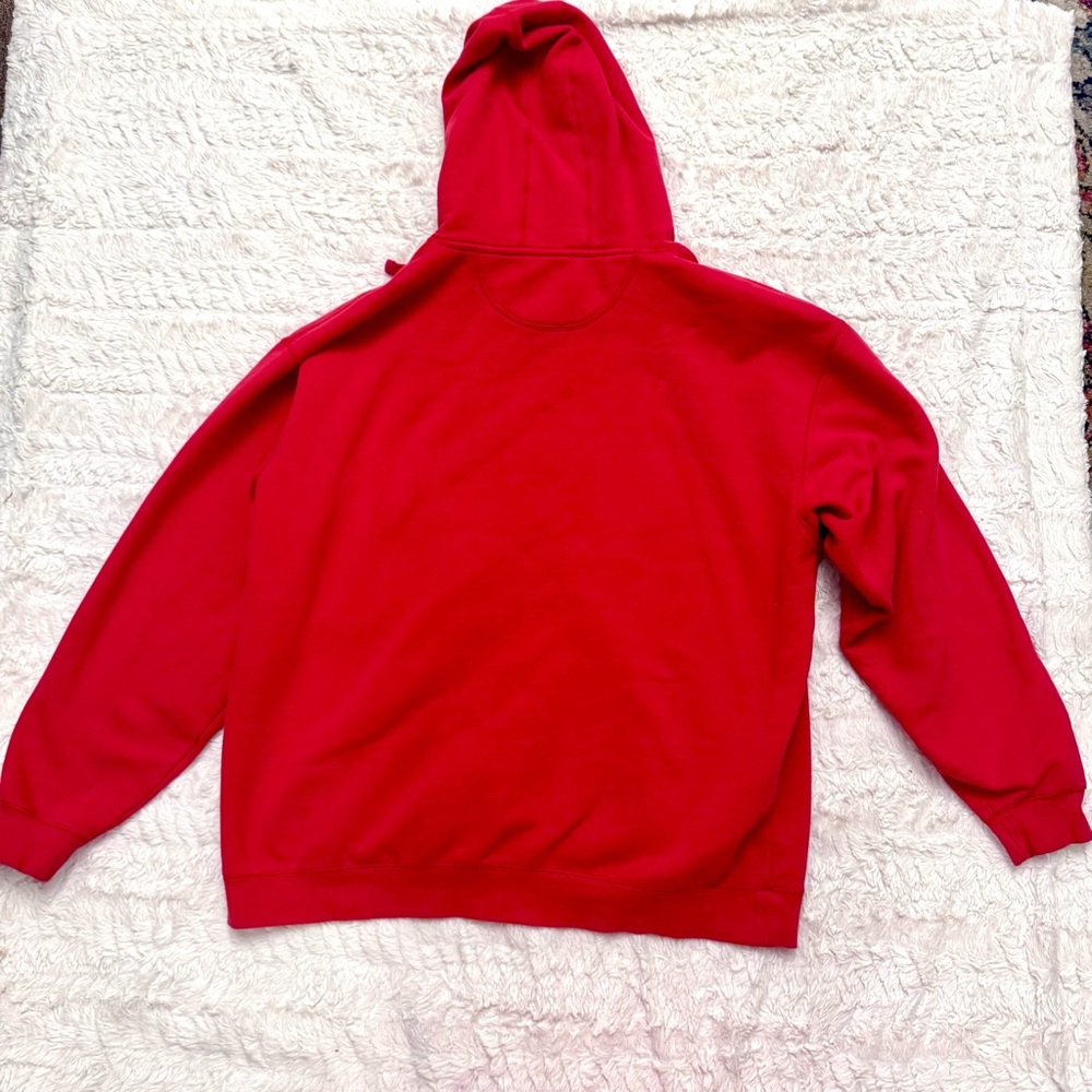 Gonzaga Bulldogs Basketball Hoodie Red NCAA College Sweatshirt Men’s Large - Picture 2 of 4